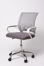 Офисное кресло BN-7166 . Белое\серое